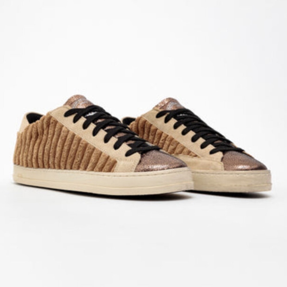P448- John W- Rib Sneaker in Size 40
